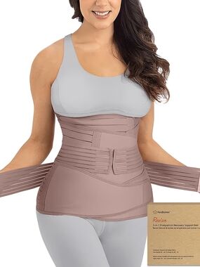 New In Box-KeaBabies Revive Postpartum Recovery Support Belt - Dusty Plum- M/L